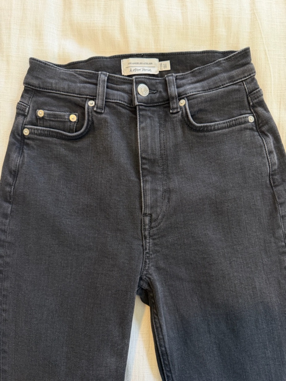 & Othe Stories Flare Leg Black Jeans Size 26 — image 5 of 8